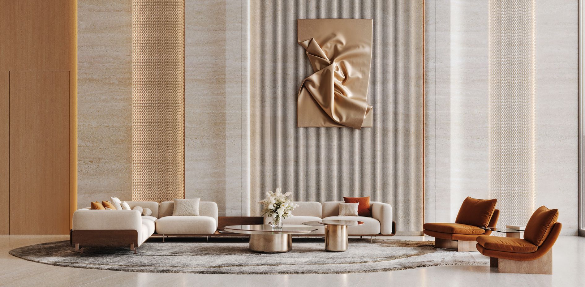 Binghatti Skyflame luxury lounge