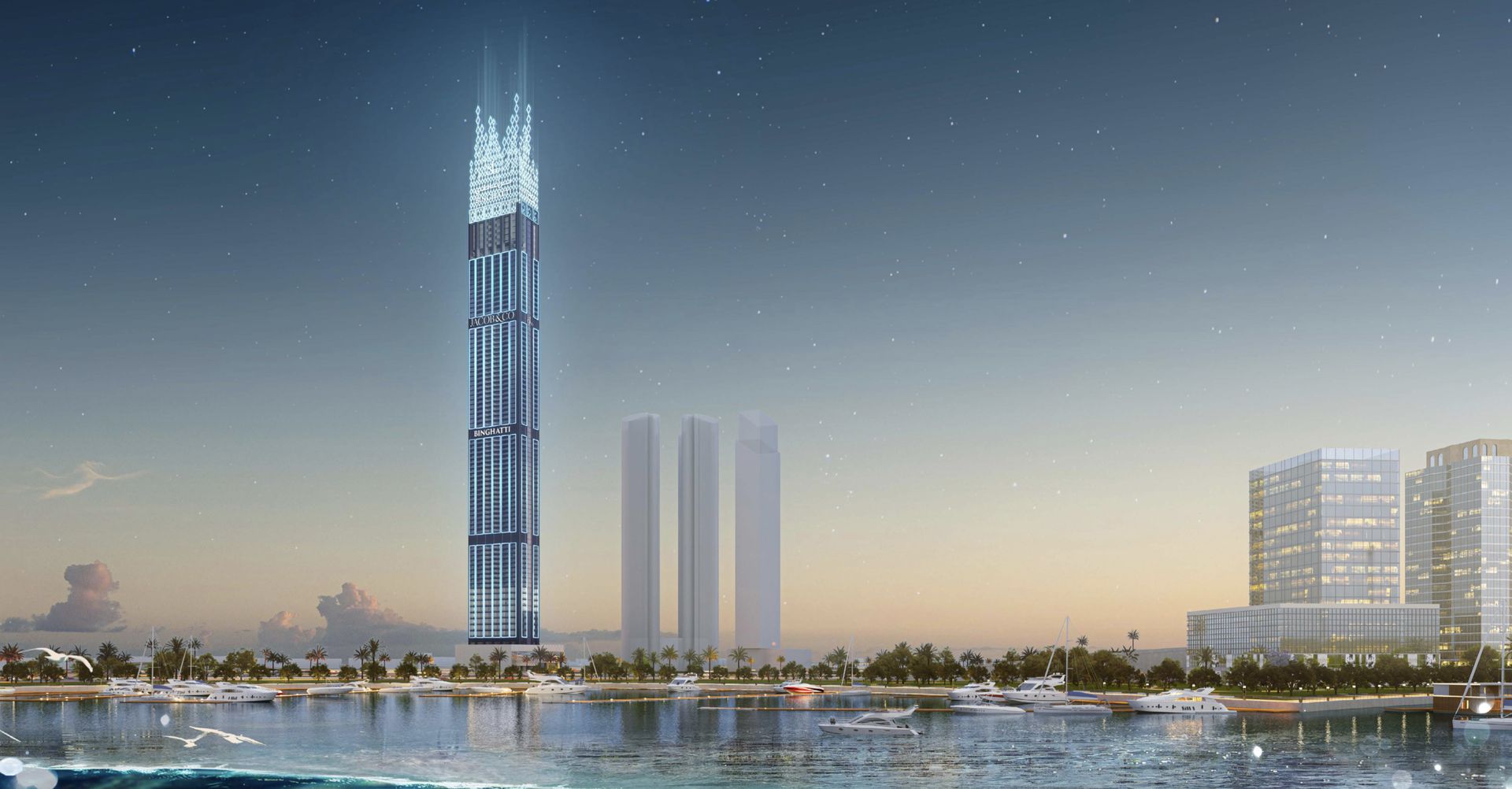 Burj Binghatti ultra-luxury tower in Business Bay Dubai