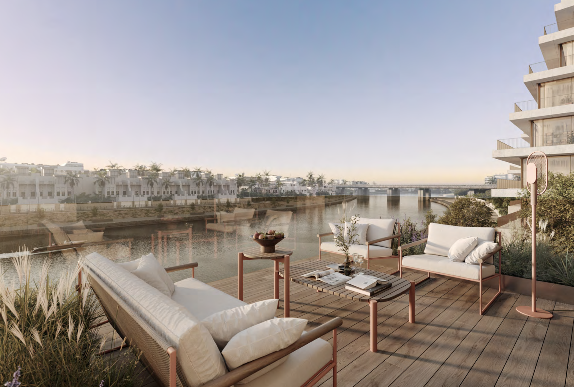 Eden House skyline view