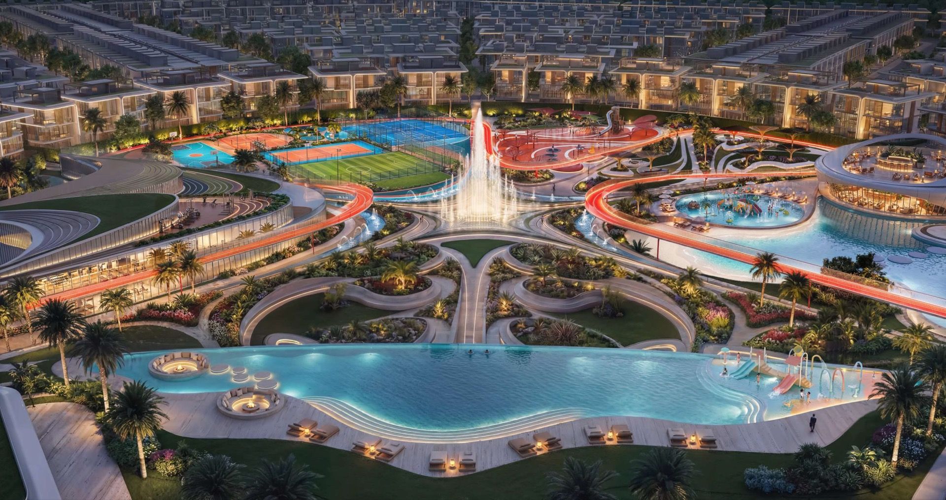 Greenz amenities hub aerial