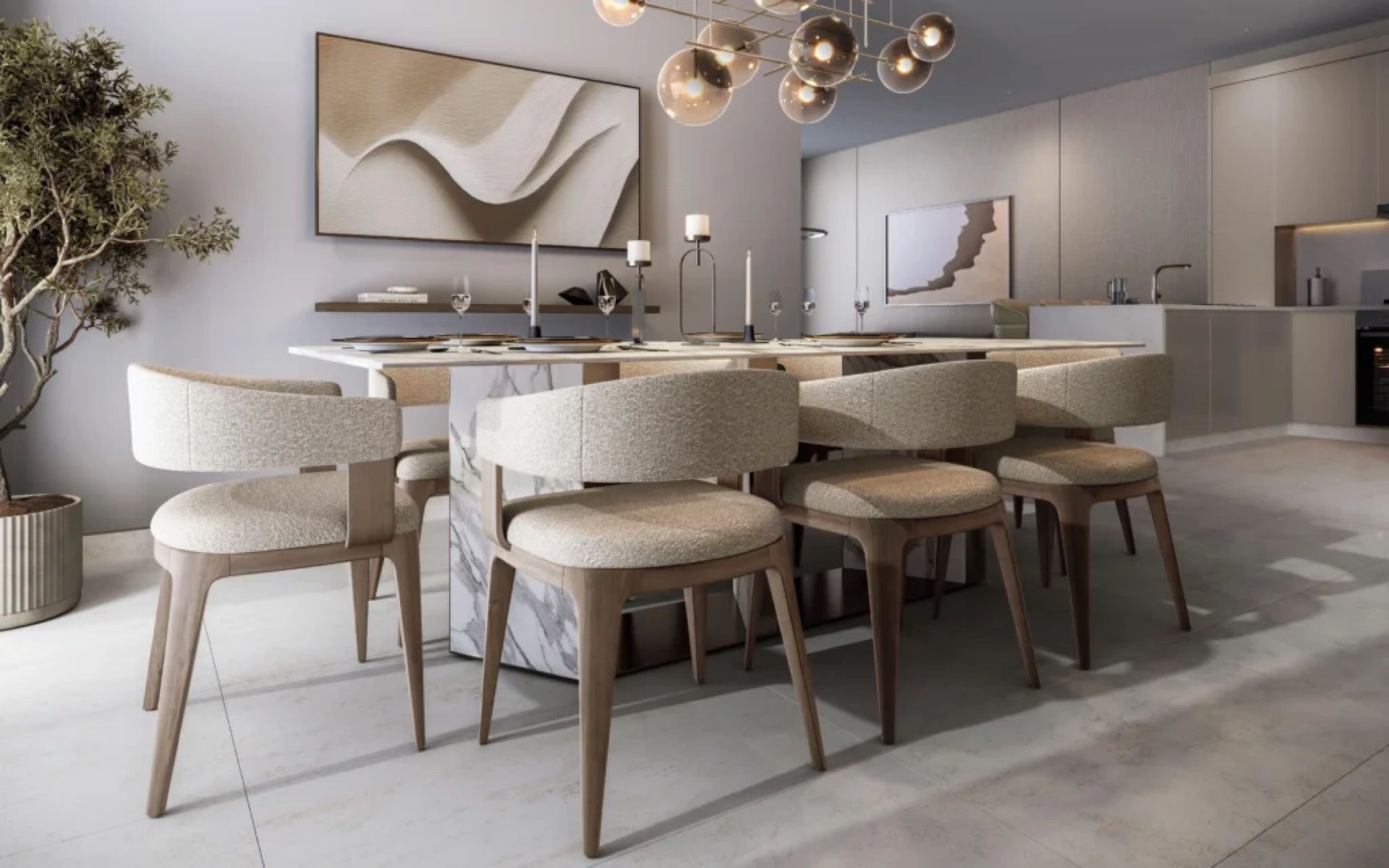 Greenz dining room interior
