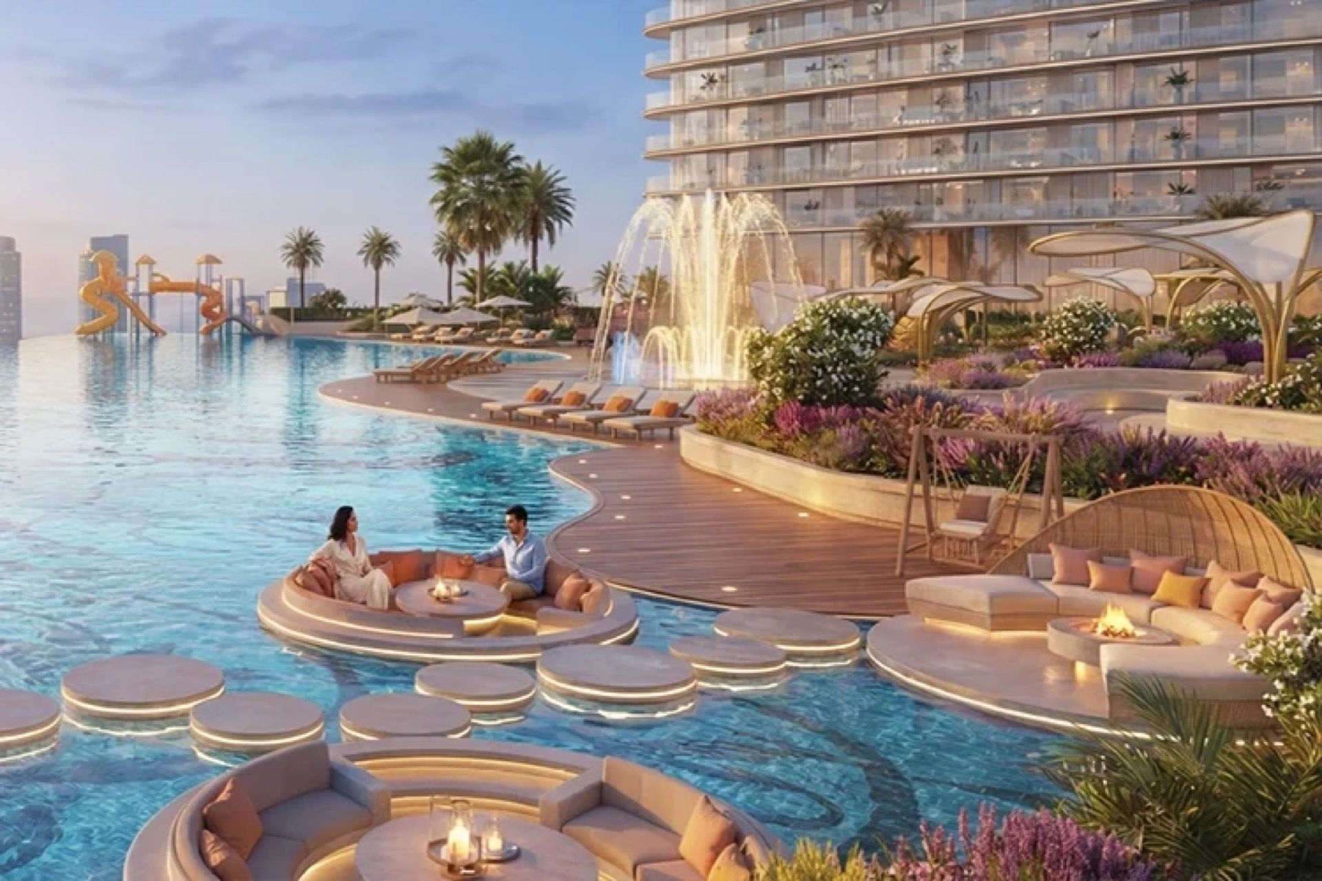 Greenz infinity pool lounge
