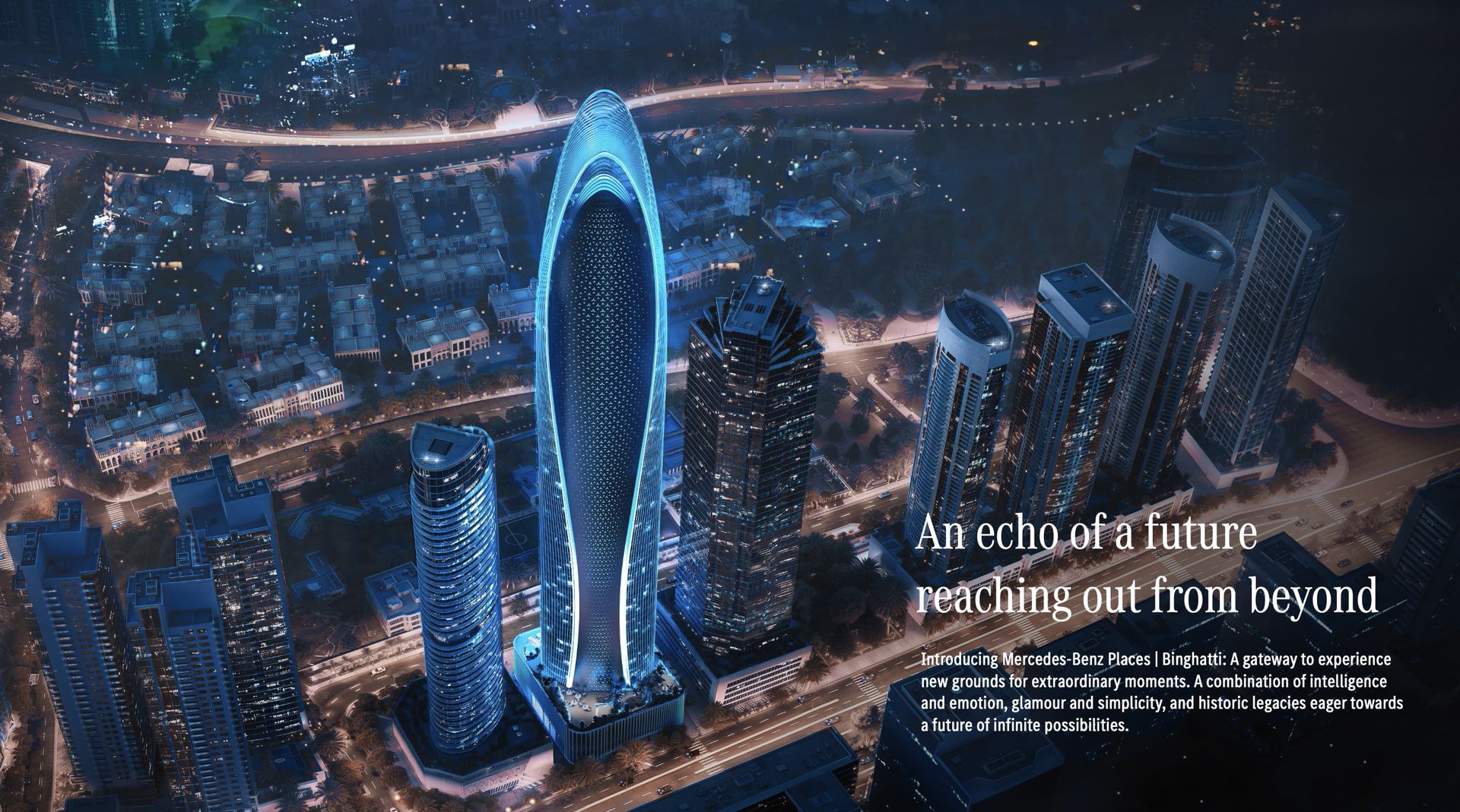Mercedes-Benz Places | Binghatti City — Meydan, Dubai